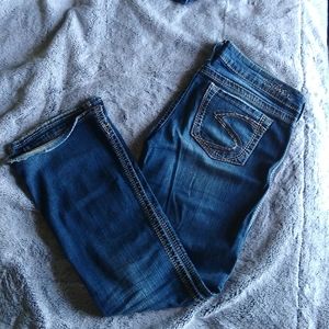 Silver bootcut Jeans